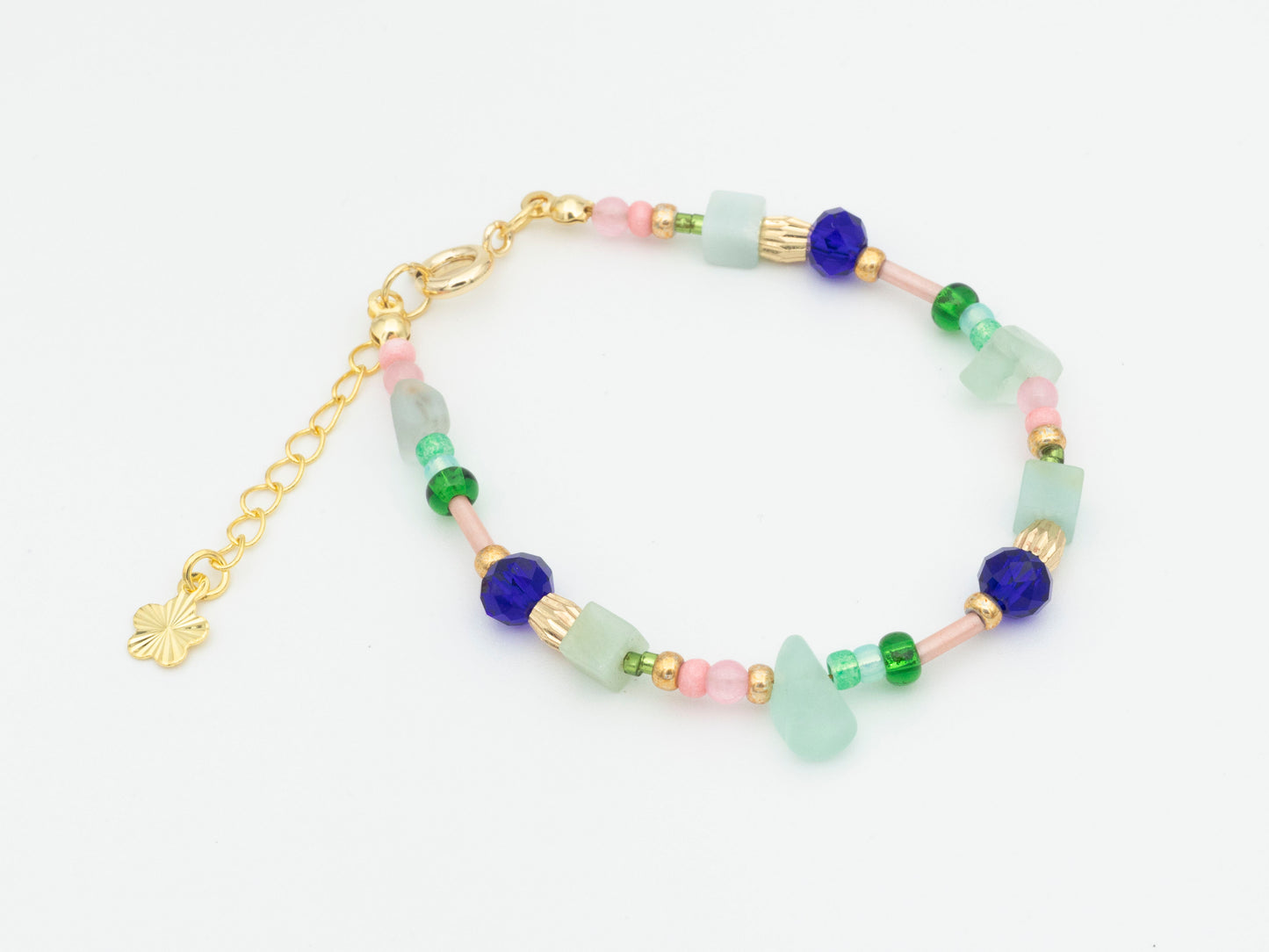 Aqua Bloom Bracelet