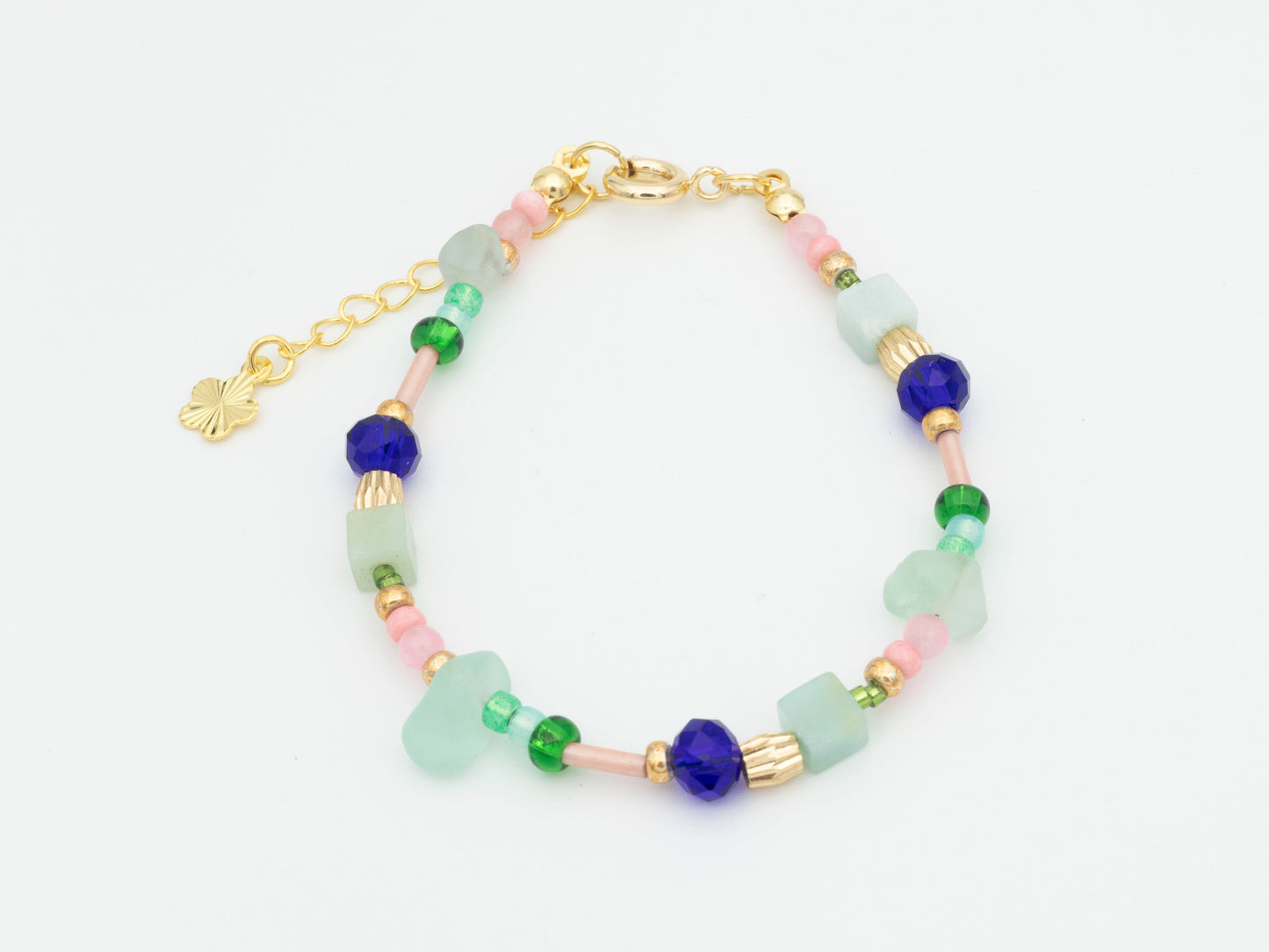 Aqua Bloom Bracelet