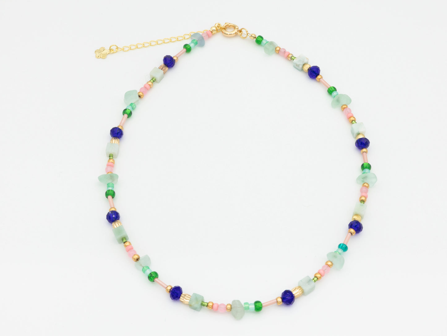 Aqua Bloom Necklace