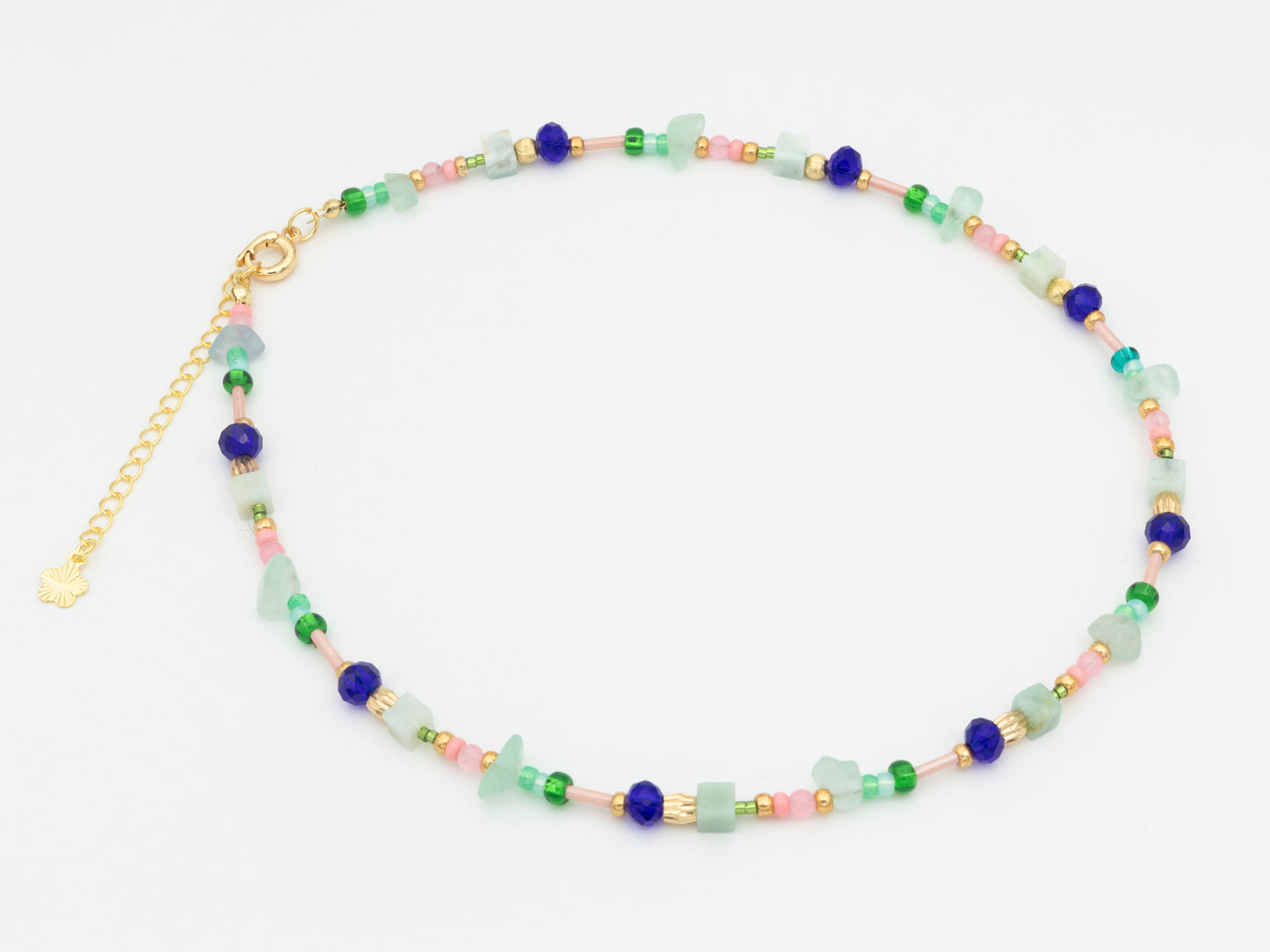 Aqua Bloom Necklace