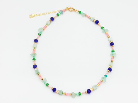 Aqua Bloom Necklace
